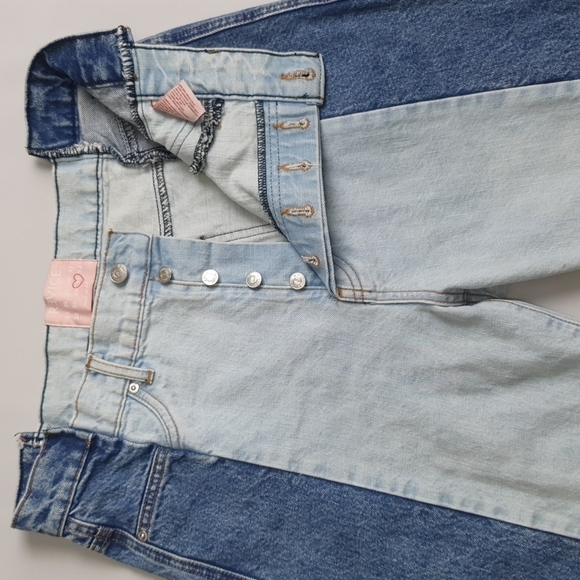 Revice Denim Lolita Two-toned High Rise Jeans - Picture 11 of 12